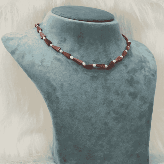 HM 152 Sandstone with Freshwater pearl