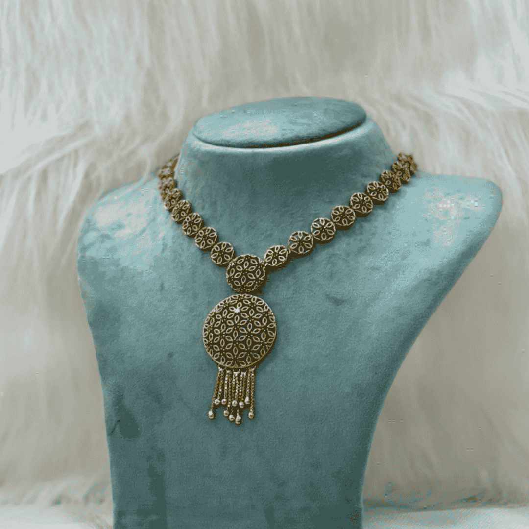 ANM101 Antique malabar saree maala