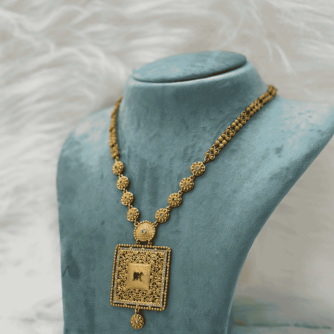 ANM102 Antiqe Malabar Saree Mala