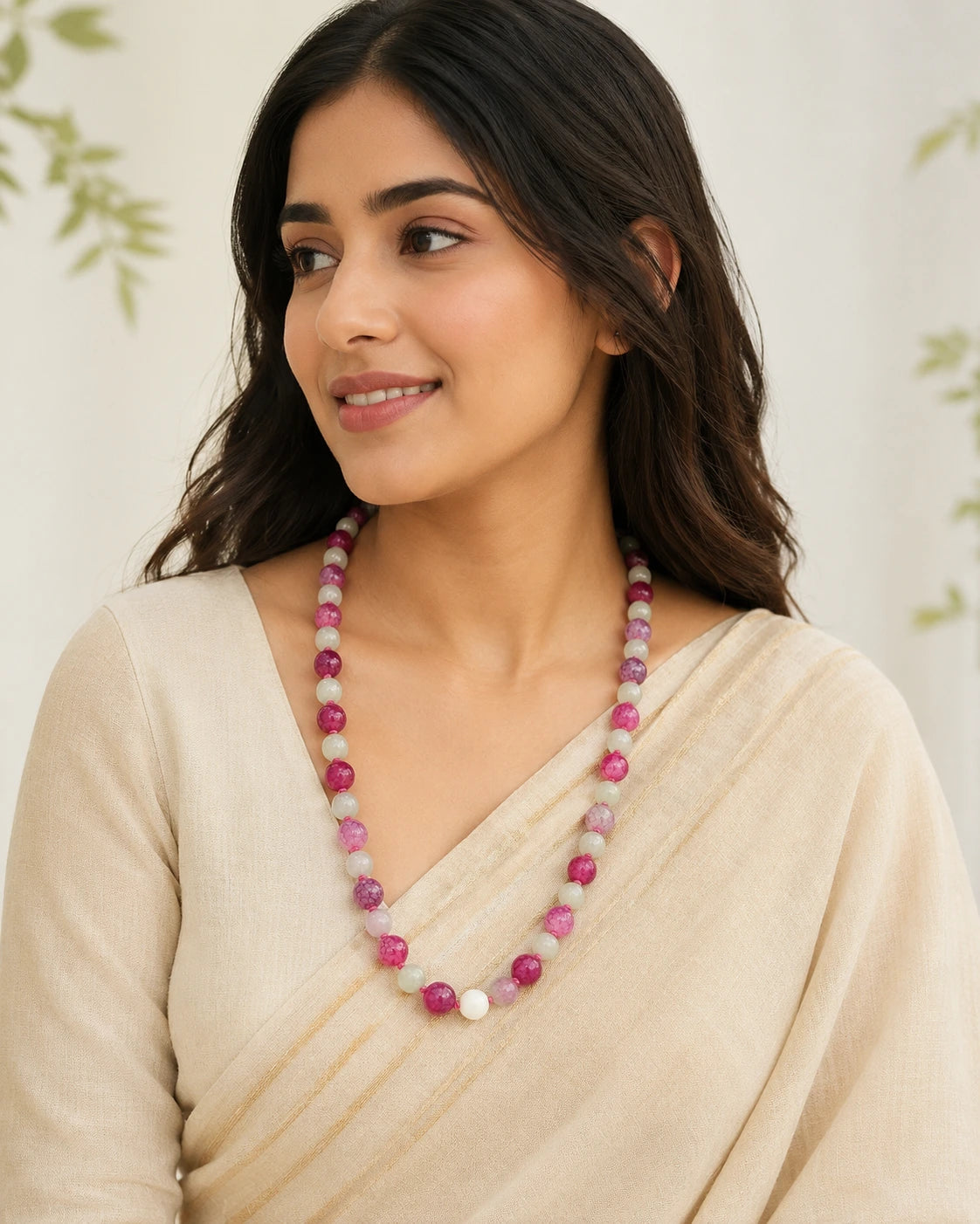 Natural Stone Single Layer Mala