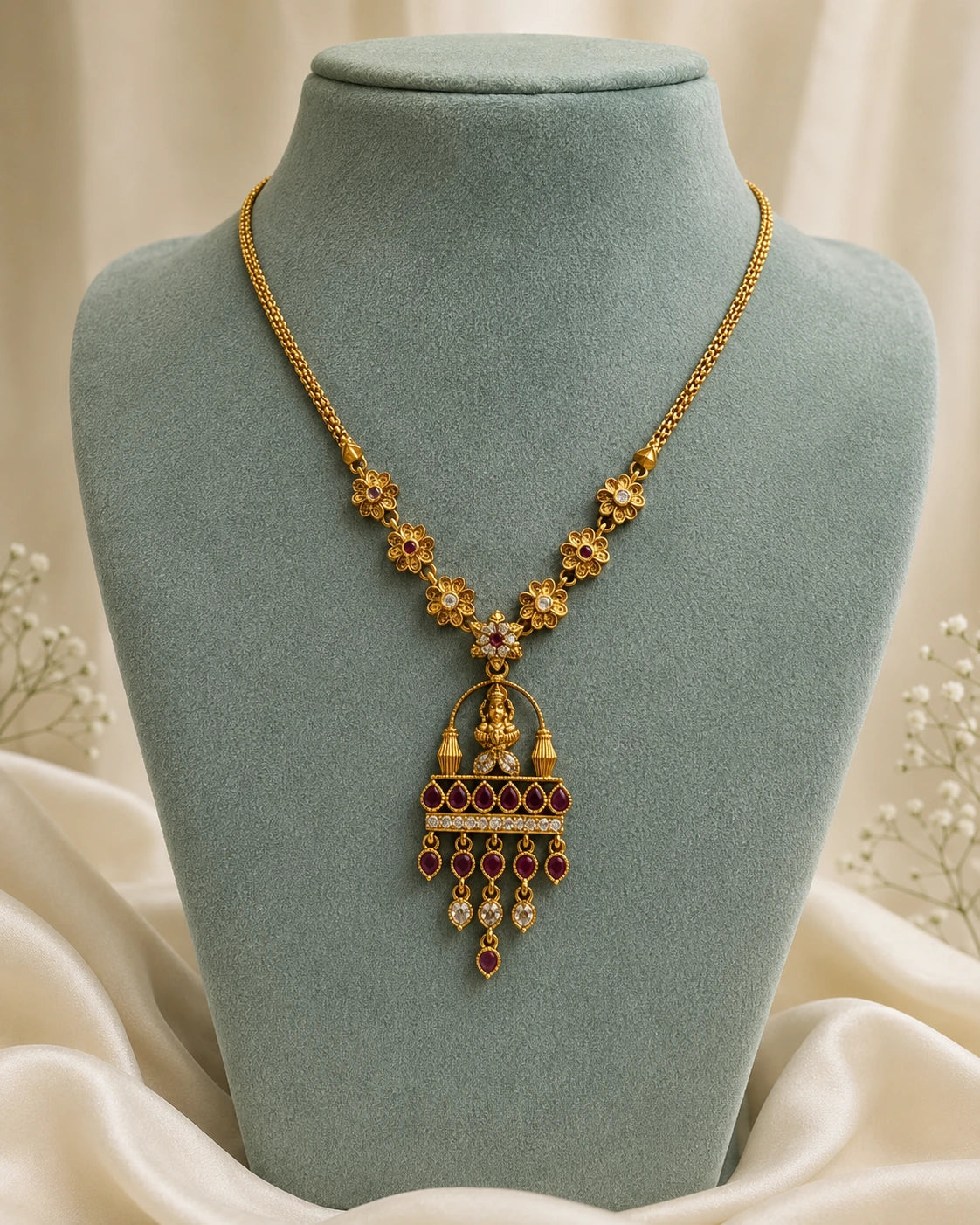 Lakshmi Pendant Necklace