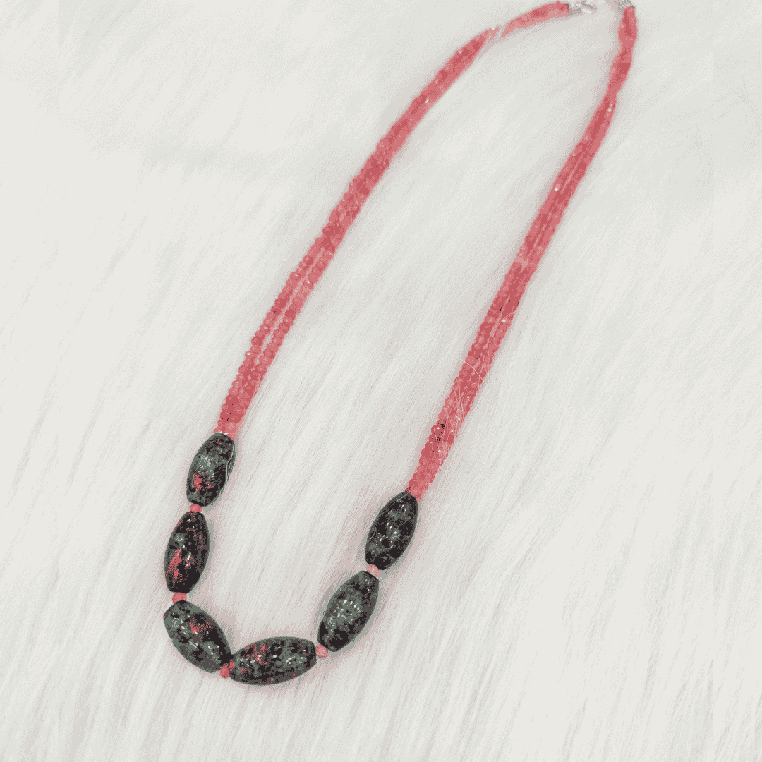 HM135-Two-layer sparkle with agate touch HM135