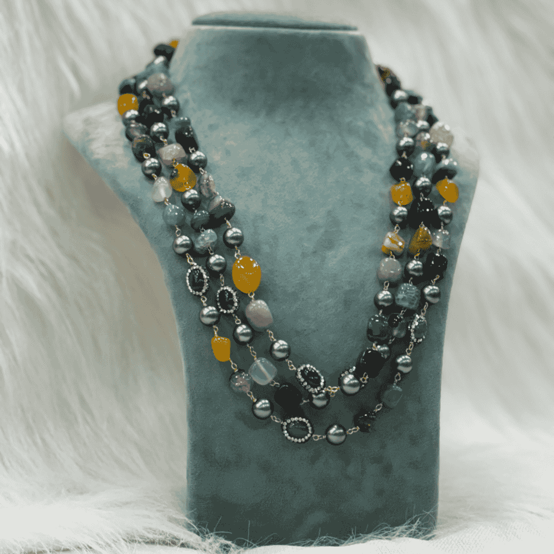 HM206 Three Layer Gandhan Maala