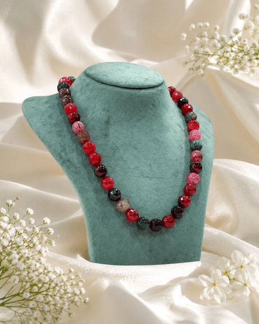 14 mm Natural Stone Necklace