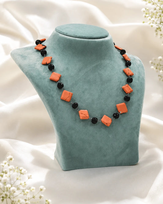 Acrylic beads Geometric Mala