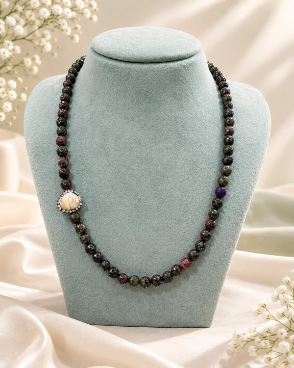 Multicolour Natural Stone Necklace