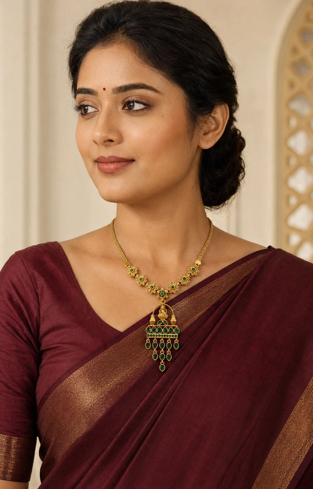 Lakshmi Pendant Necklace