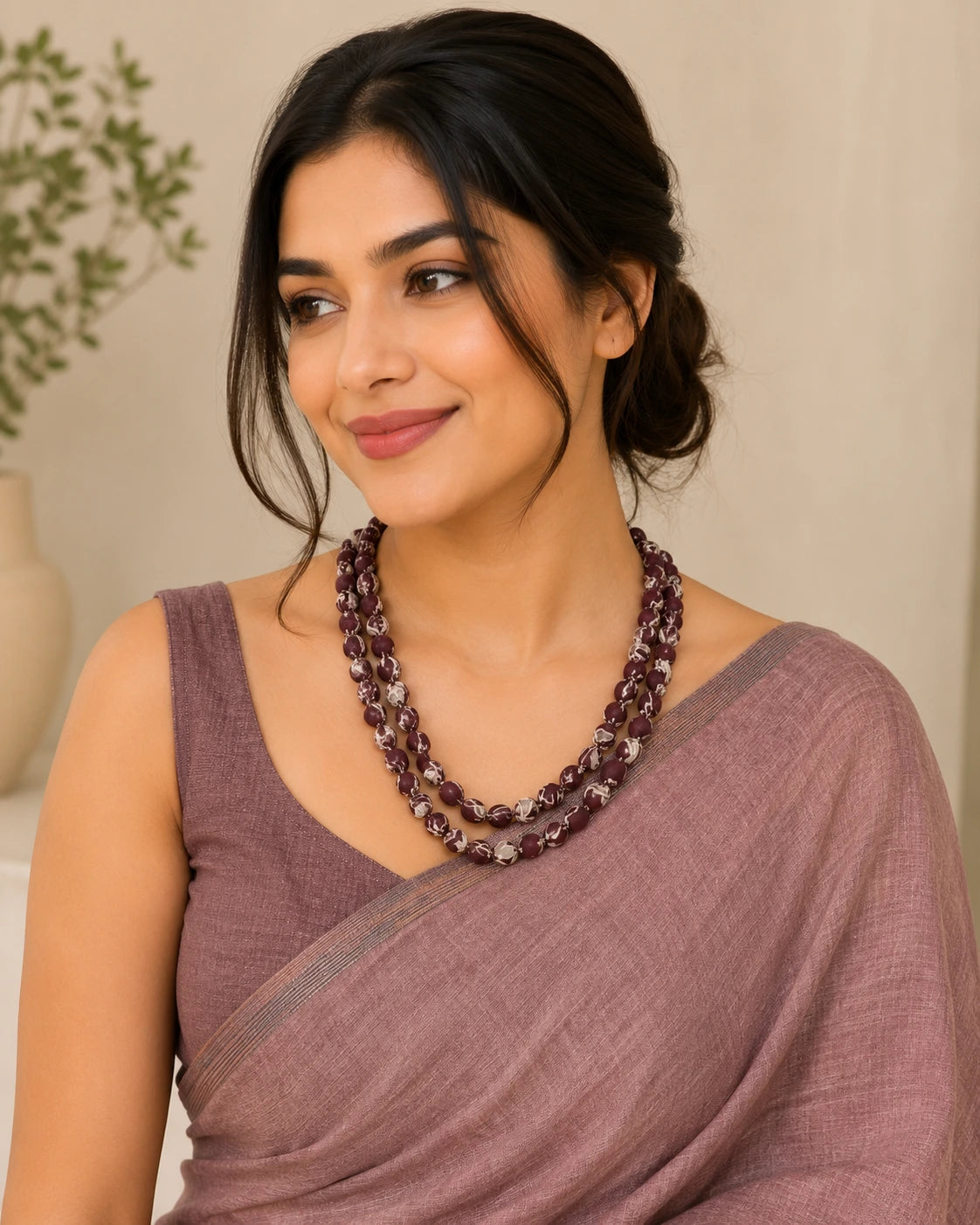 Double layer Fabric Mala