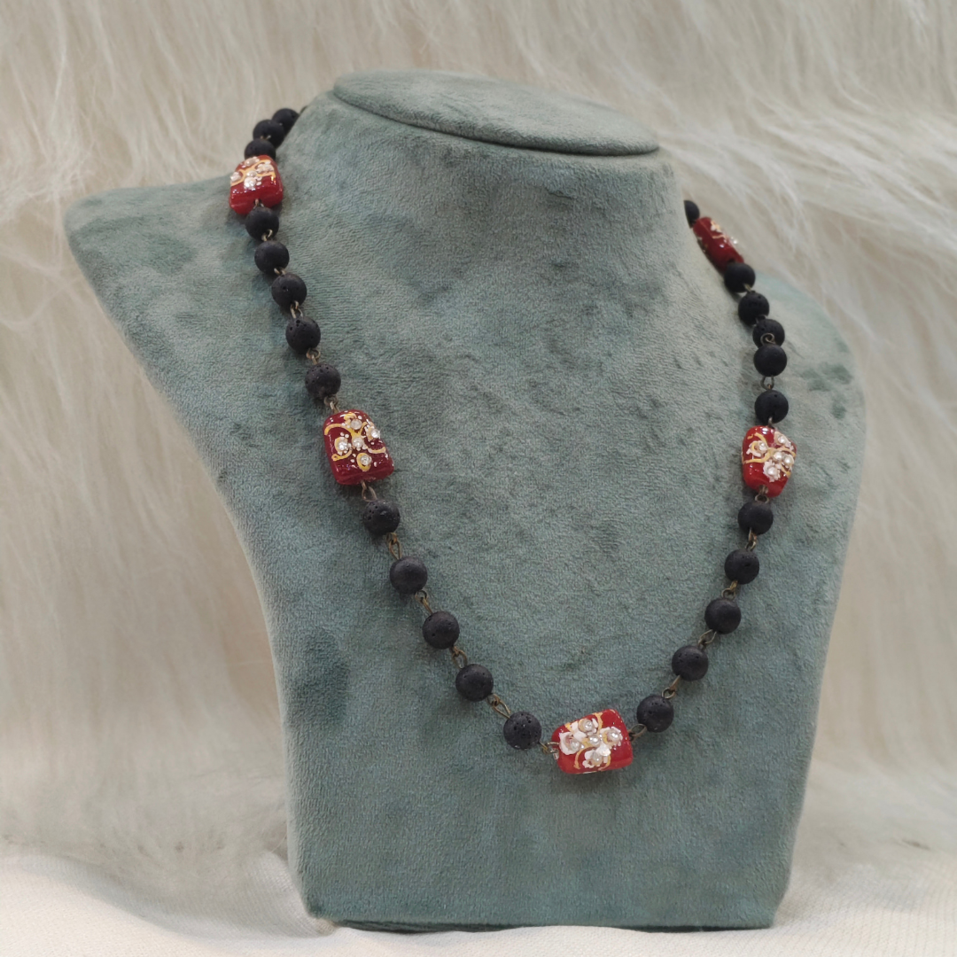 HM253 Acrylic Bead Neckchain