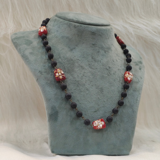 HM253 Acrylic Bead Neckchain