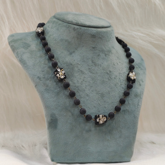 HM255  Acrylic Bead Necklace