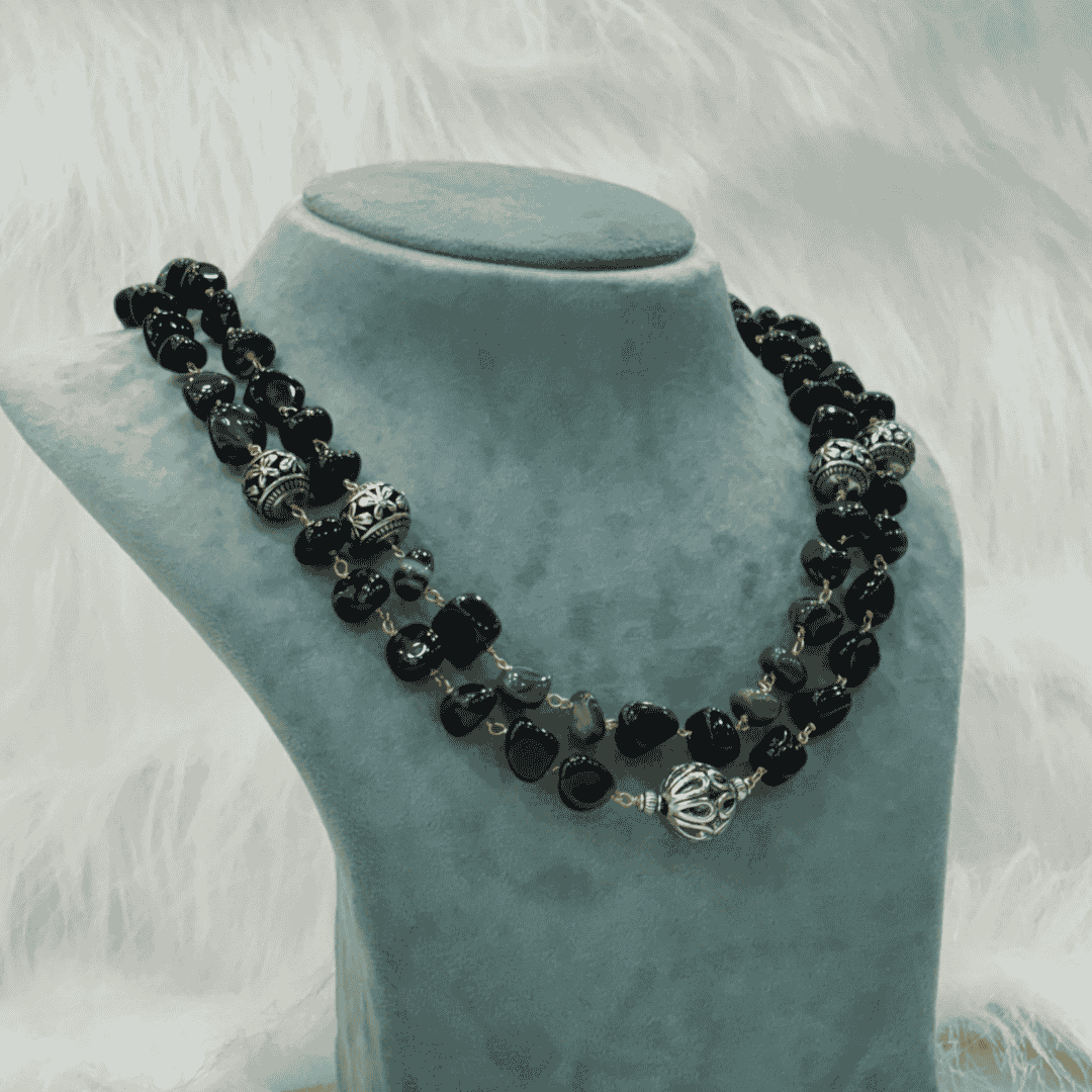 HM 149 Shapeless Bead Two Layer Gandhan mala