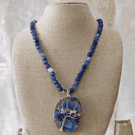 HM127 - 7chakra tree of life penda