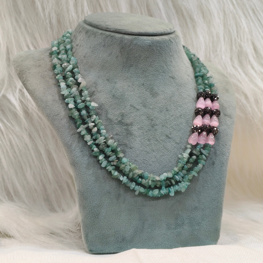 HM248 Uncut Bead Three Layer