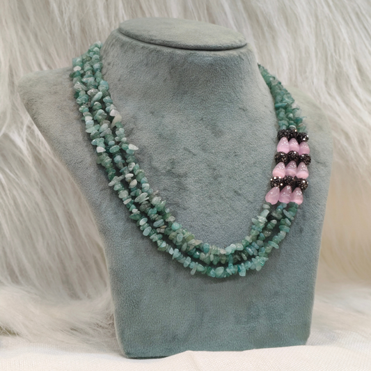 HM248 Uncut Bead Three Layer