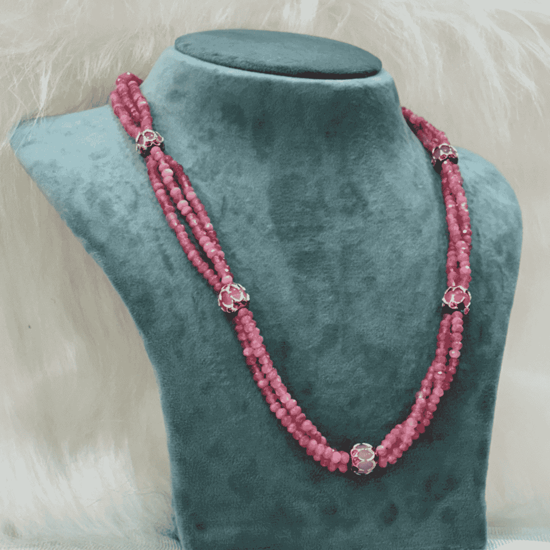 HM 160 Pink Neckpiece