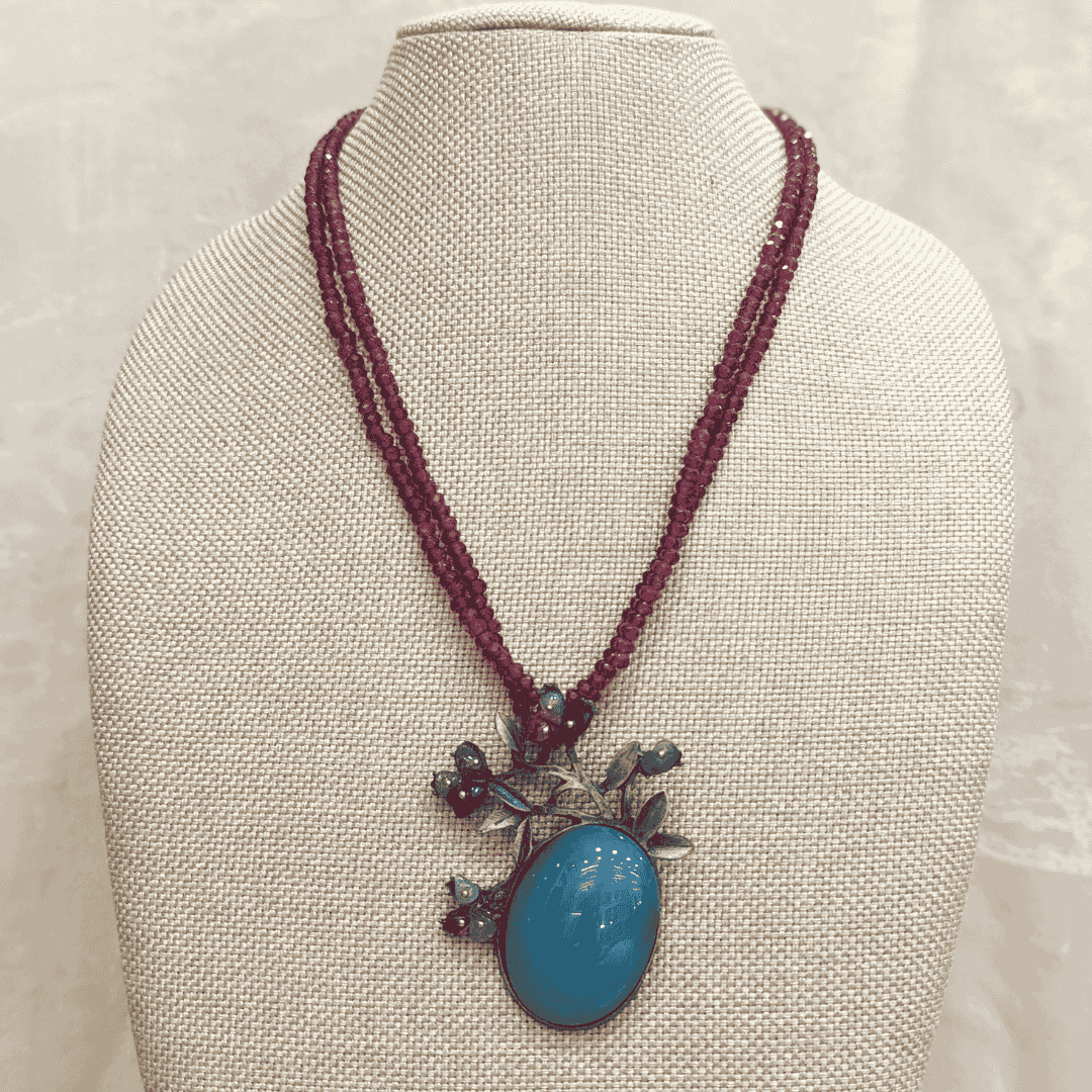 HM112 - Designer Pendant chain Necklace