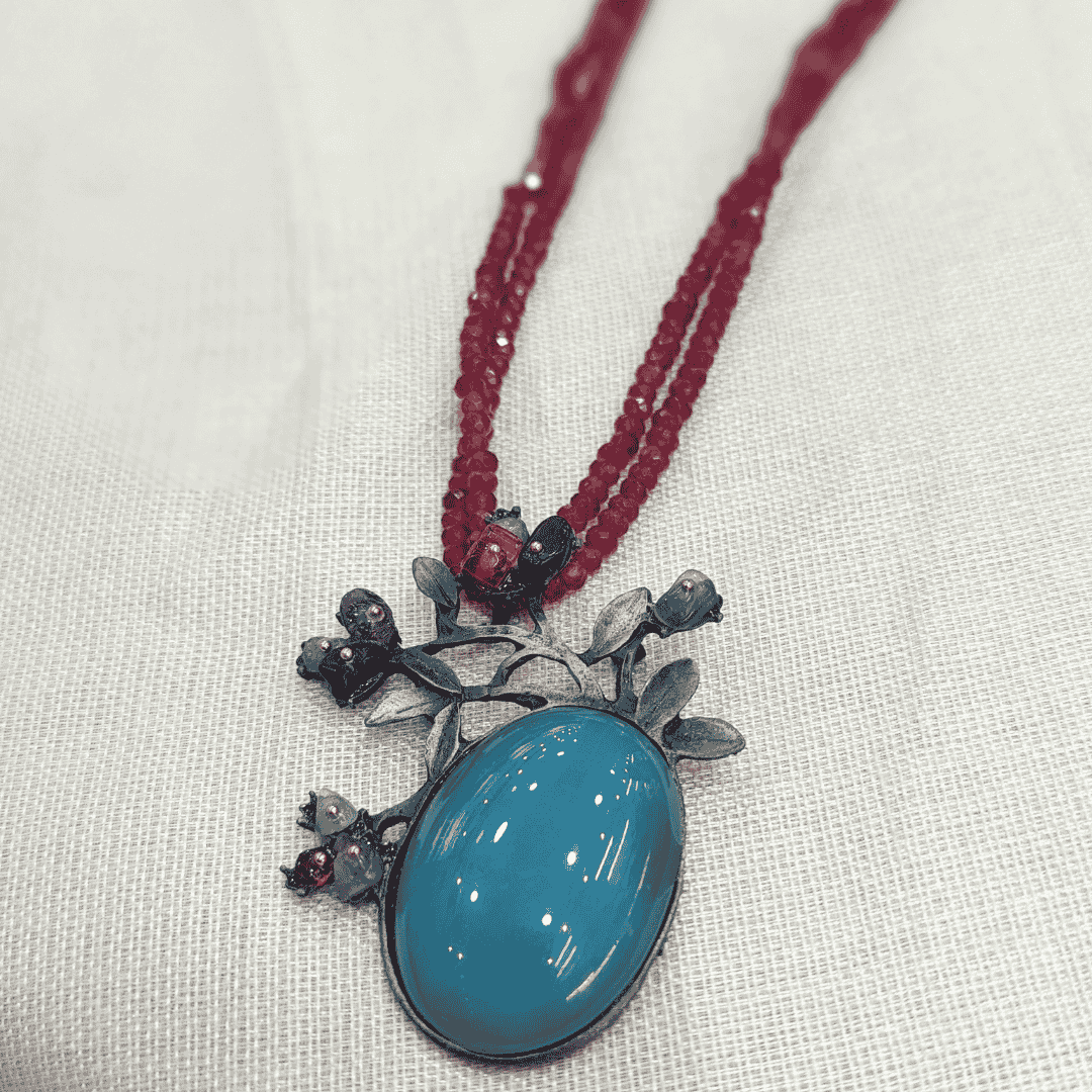 HM112 - Designer Pendant chain Necklace