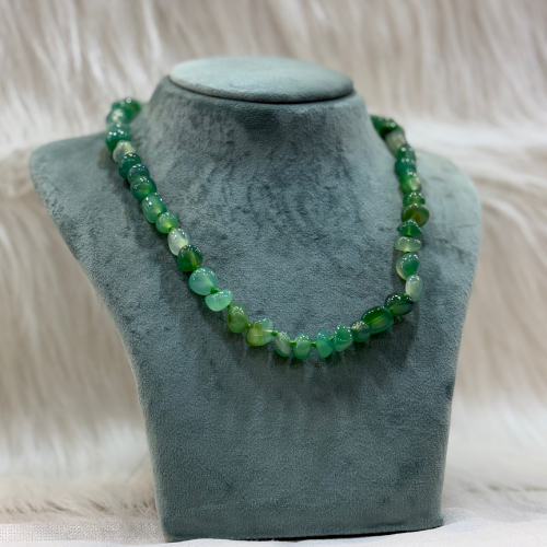 HM239 Shapeless Natural Stone Neckpiece