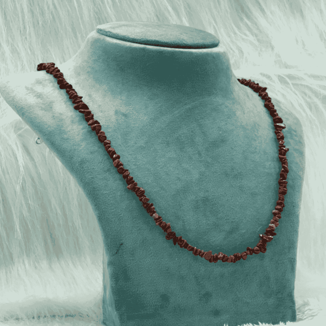 HM188 Uncut Beads Necklace