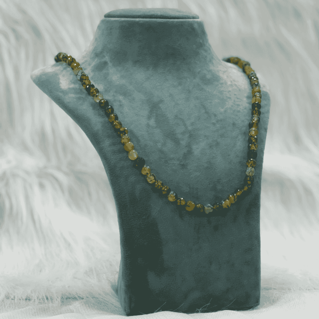 HM203 8mm Natural Stone Chain