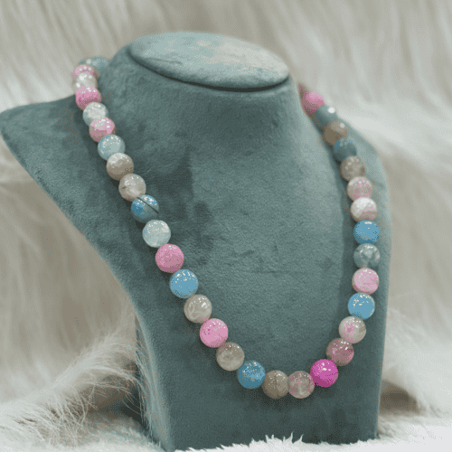 HM212 14mm Natural Stone Neckpiece