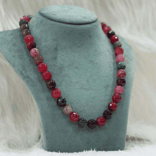 HM216 14mm Natural Stone Neckpiece