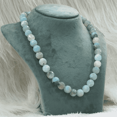 HM220 14mm Natural Stone Neckpiece
