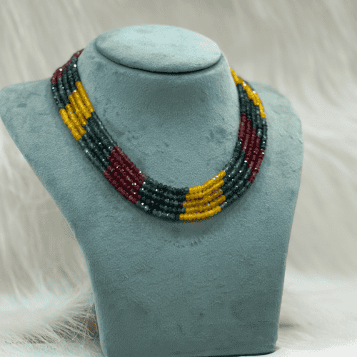 HM223 Five Layer Multicolor Maala