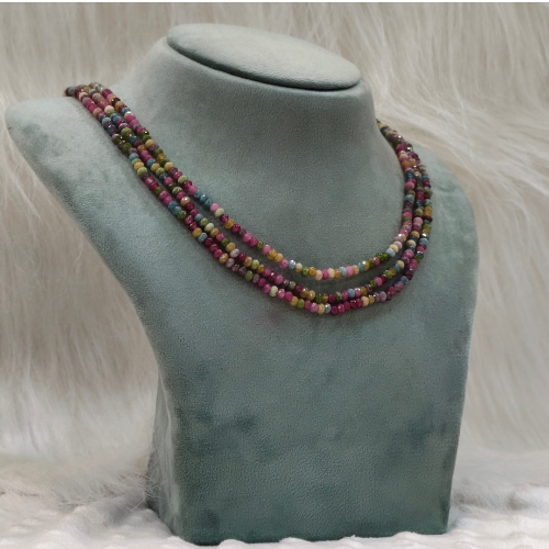 HM226 Three Layer Multicolor Maala