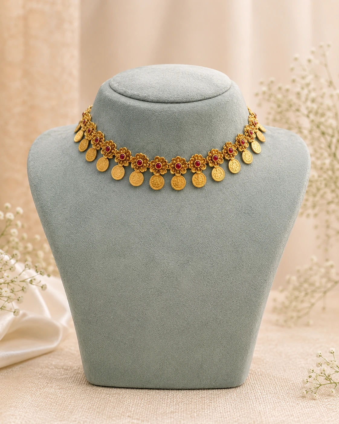 Antique Cash Necklace