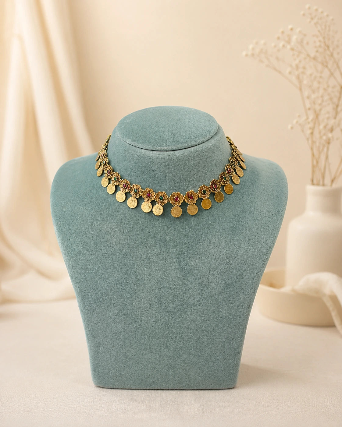Antique Cash Necklace